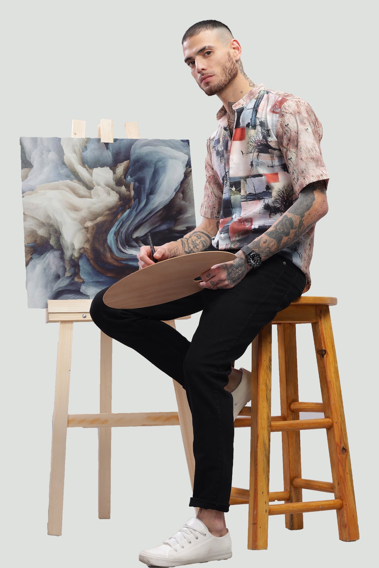Planet Nature Print Shirt