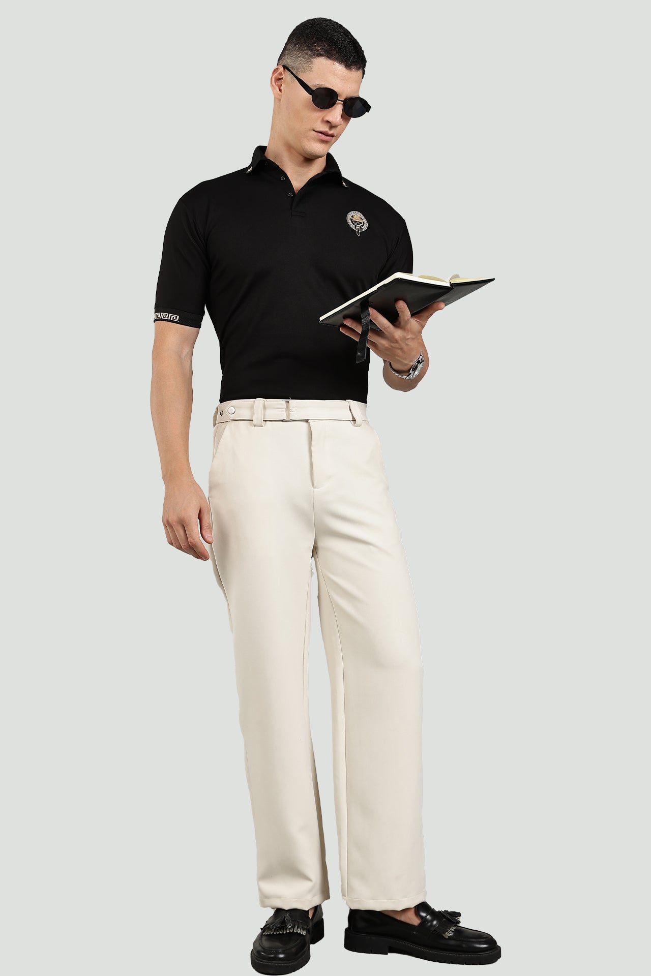 Pearl Embroidered Polo T