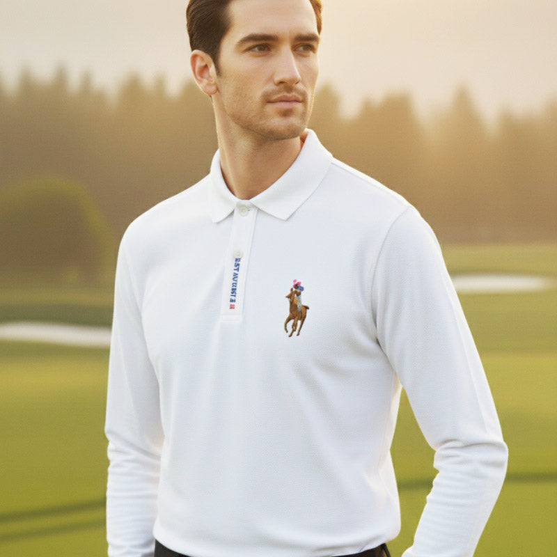 O'LYN USP FULL SLEEVE POLO COTTON MEN TSHIRT