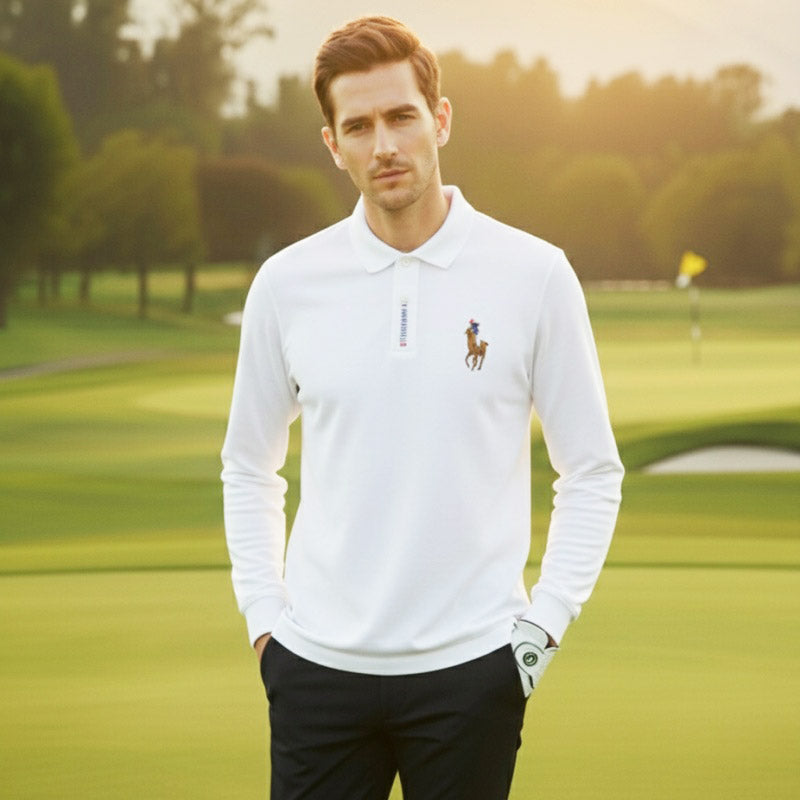 O'LYN USP FULL SLEEVE POLO COTTON MEN TSHIRT