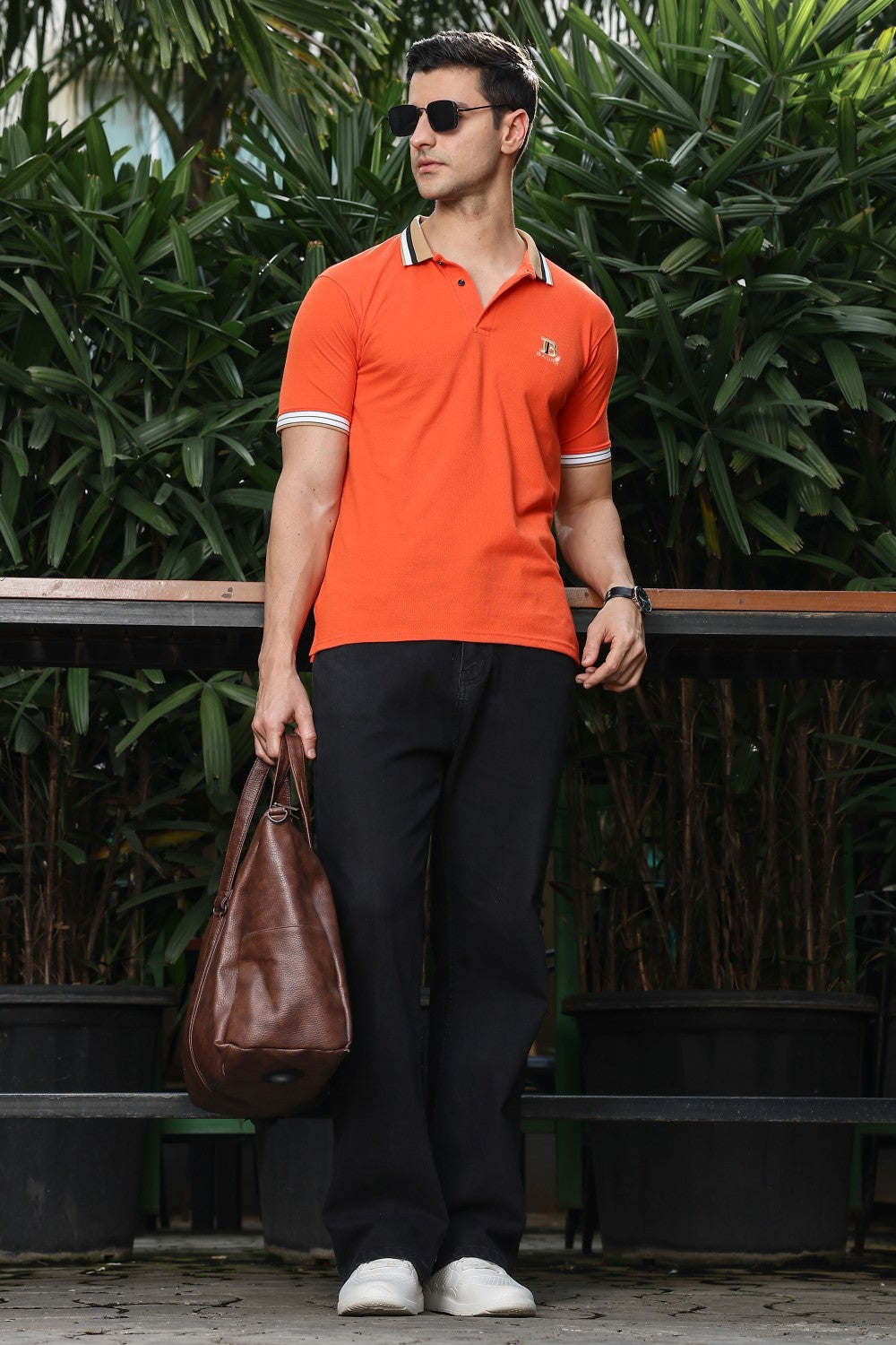 O'LYN BAURE POLO COTTON MEN T-SHIRT