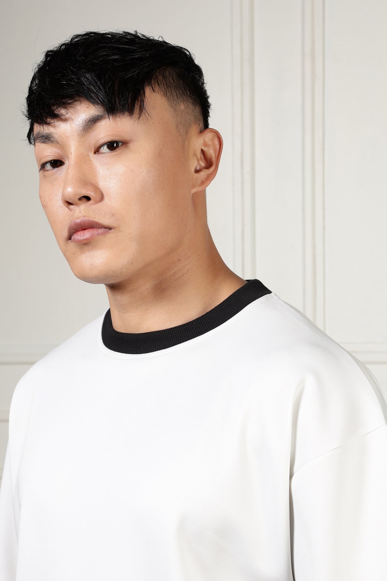 Pluto Neck Rib T-shirt