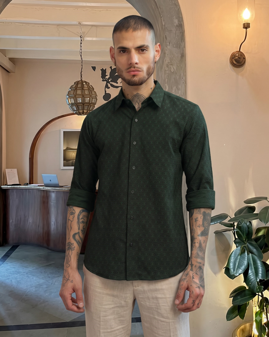 Winto Textured Shirt. G.G.P.