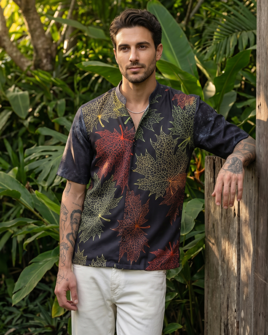 Planet Nature Print Shirt. B.B.G.O.G.P.