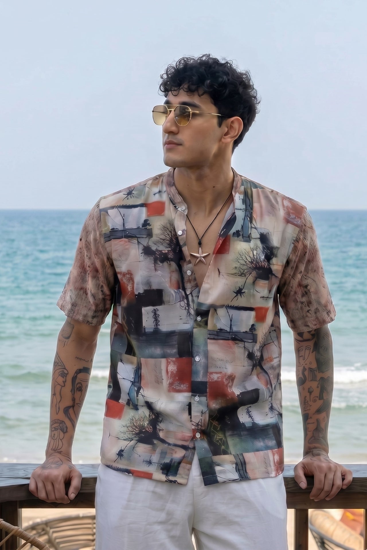 Planet Nature Print Shirt