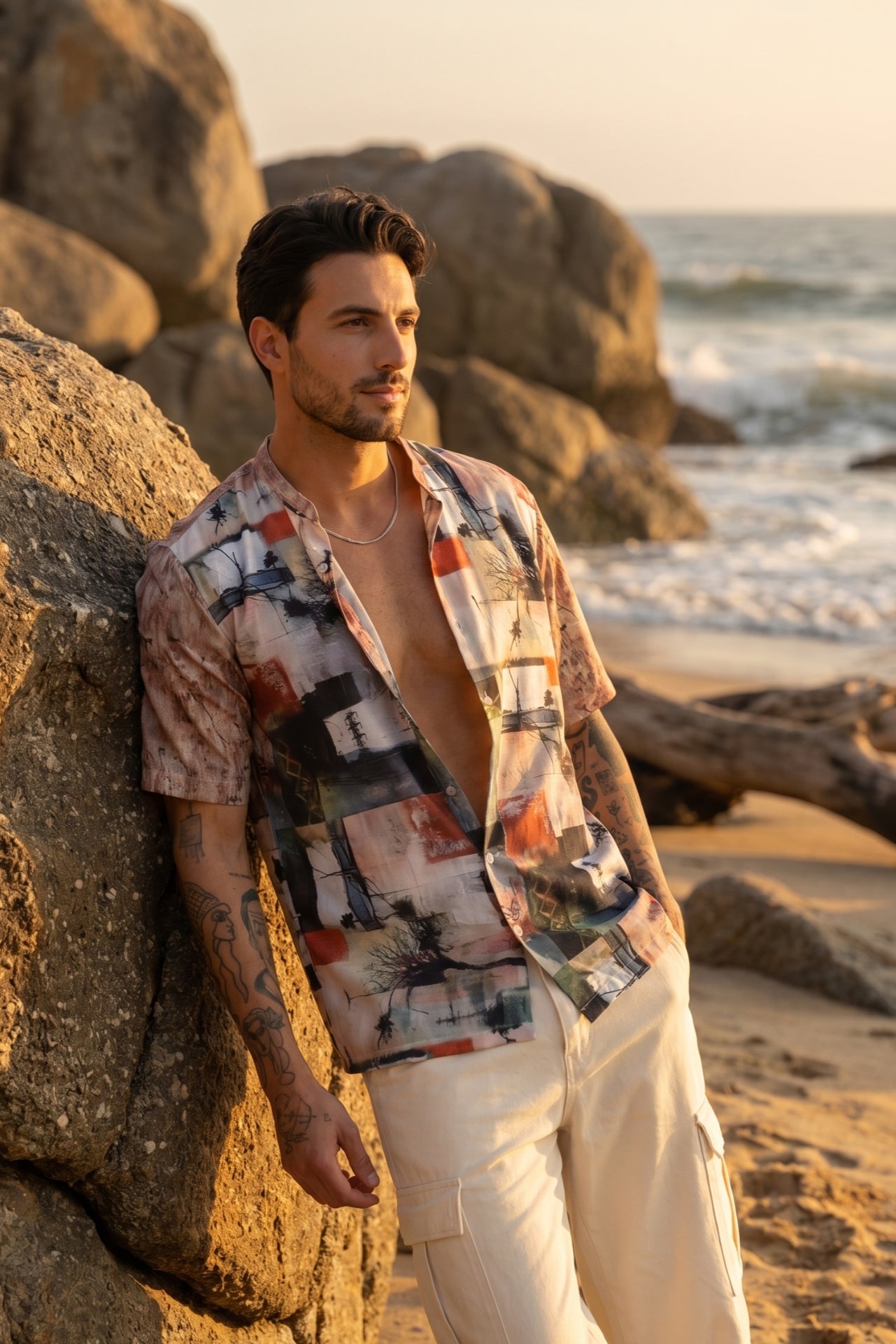 Planet Nature Print Shirt