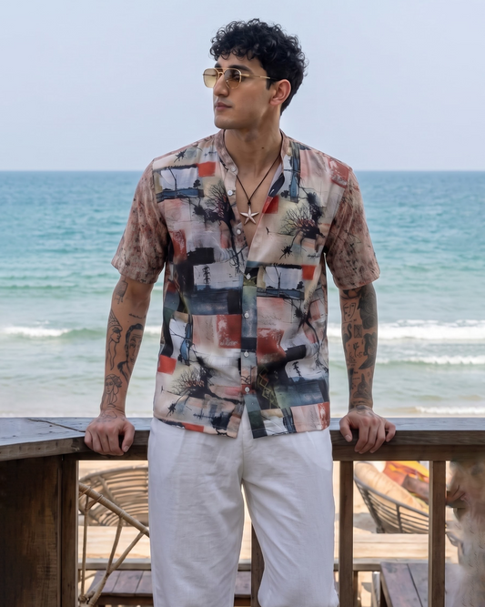 Planet Nature Print Shirt. G.P.B.B.G.O.