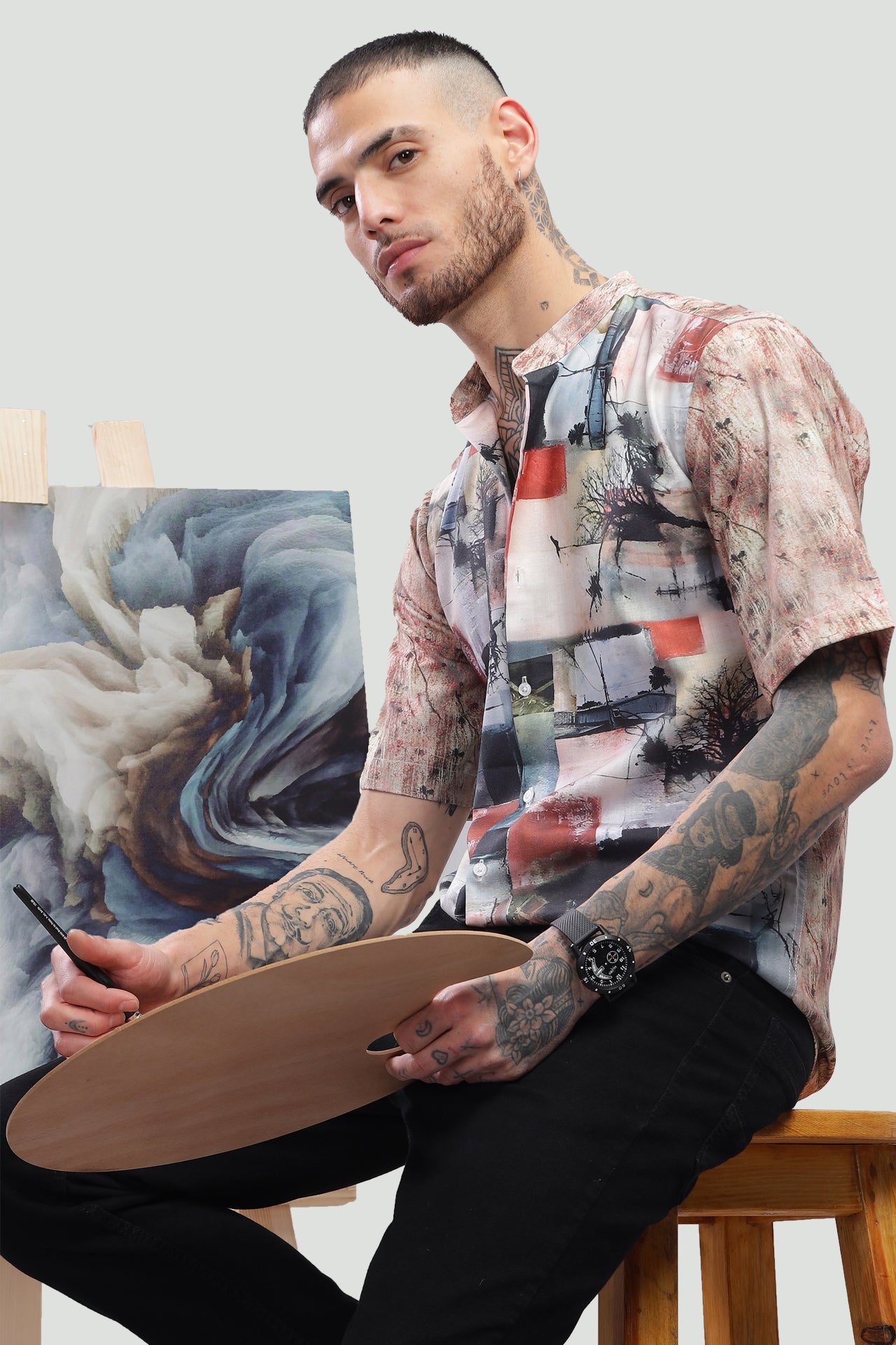 Planet Nature Print Shirt
