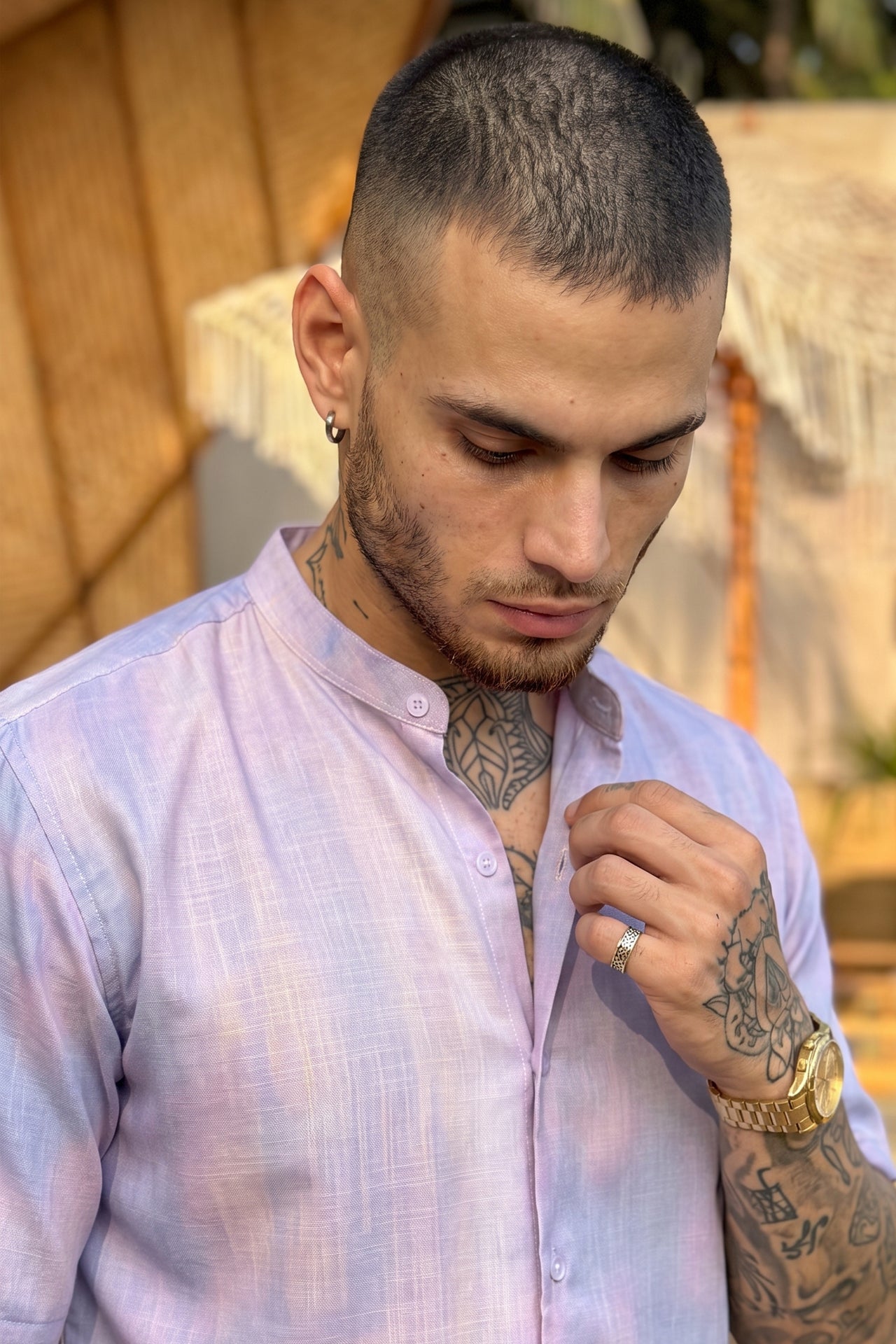 Planet Nature Print Shirt. P.B.B.G.O.G.