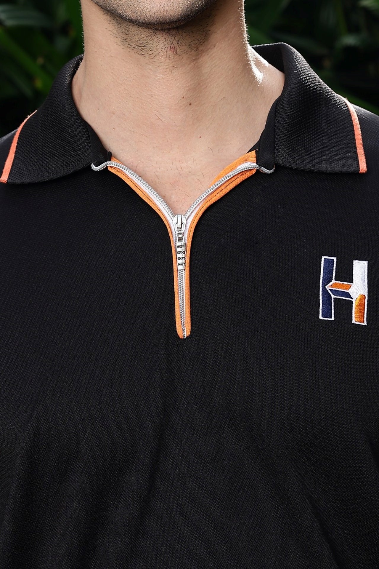 Dove Zipper Polo T