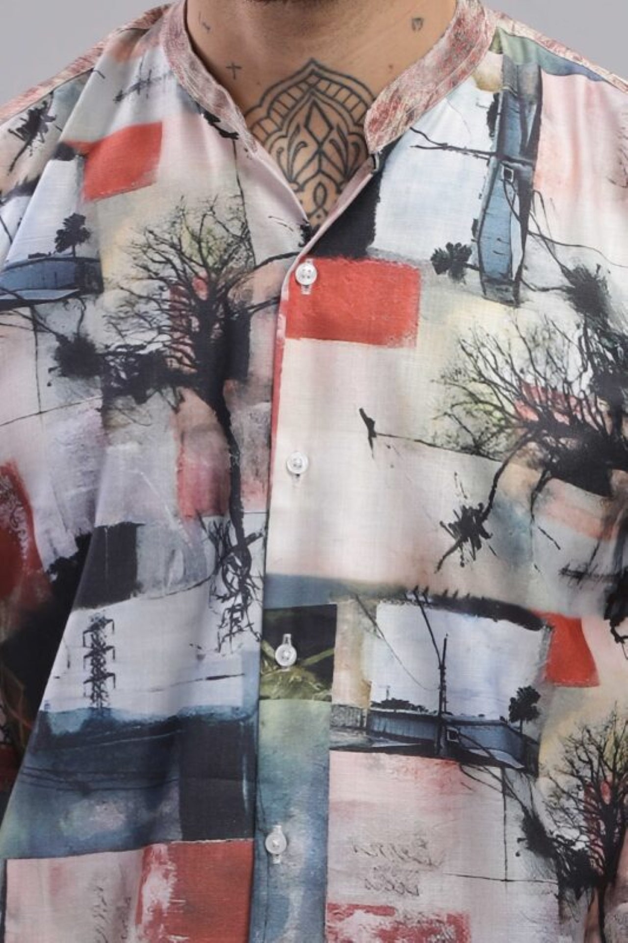 Planet Nature Print Shirt