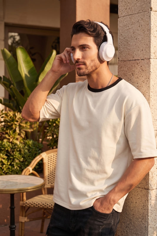 Pluto Neck Rib T-shirt