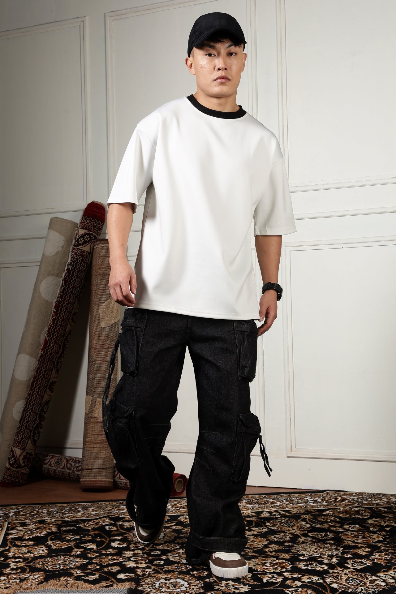 Pluto Neck Rib T-shirt
