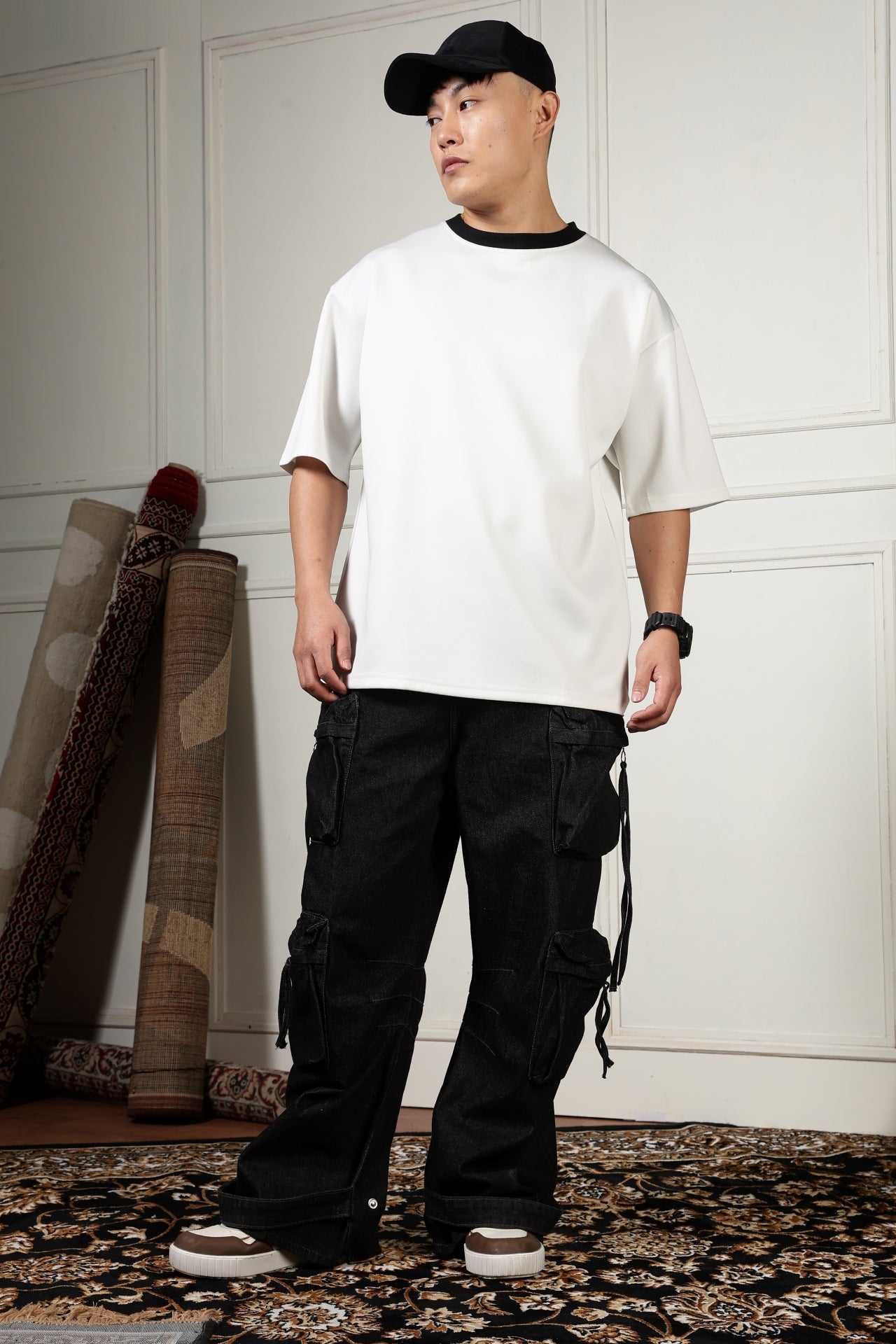 Pluto Neck Rib T-shirt