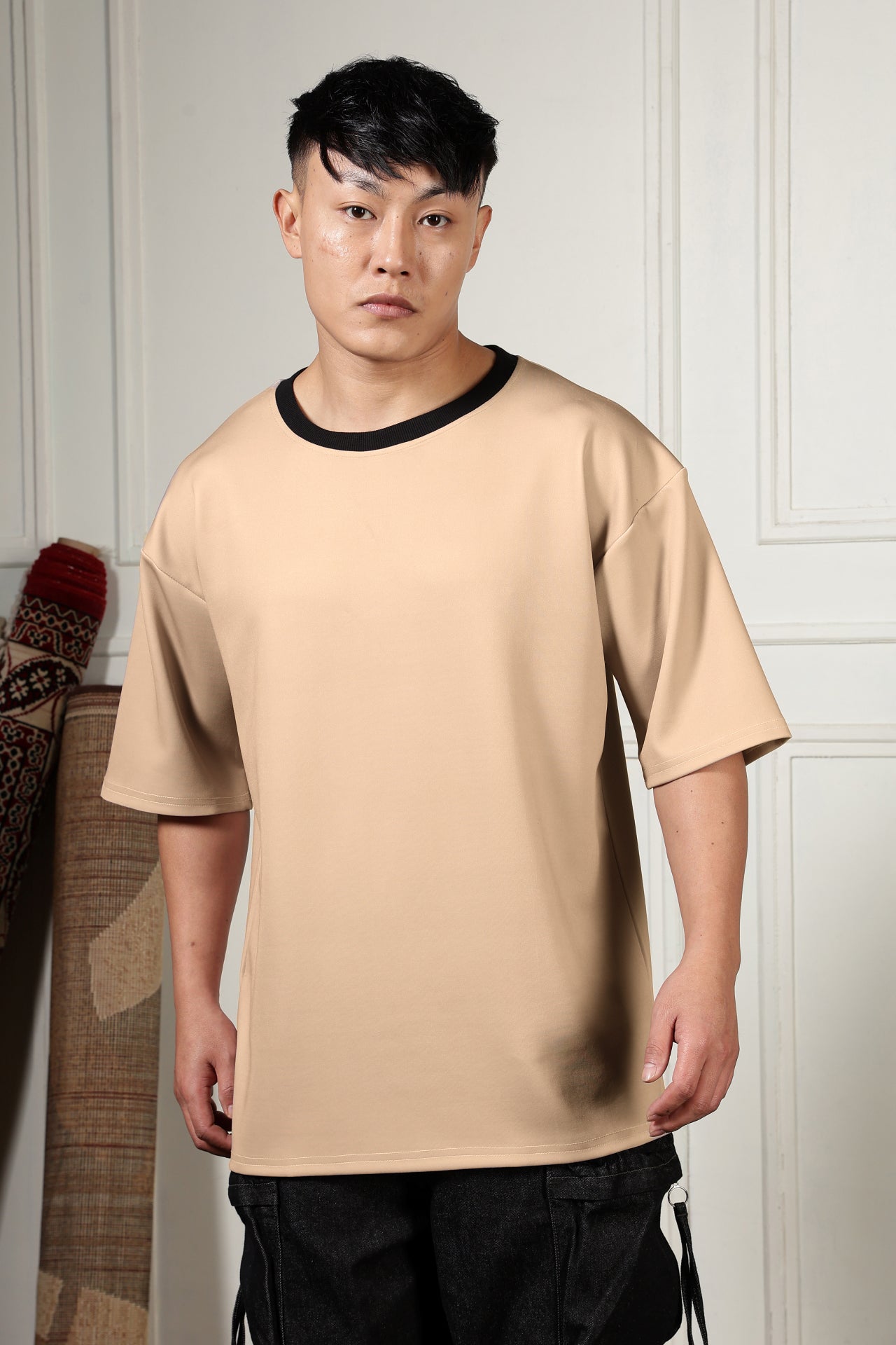 Pluto Neck Rib T-shirt