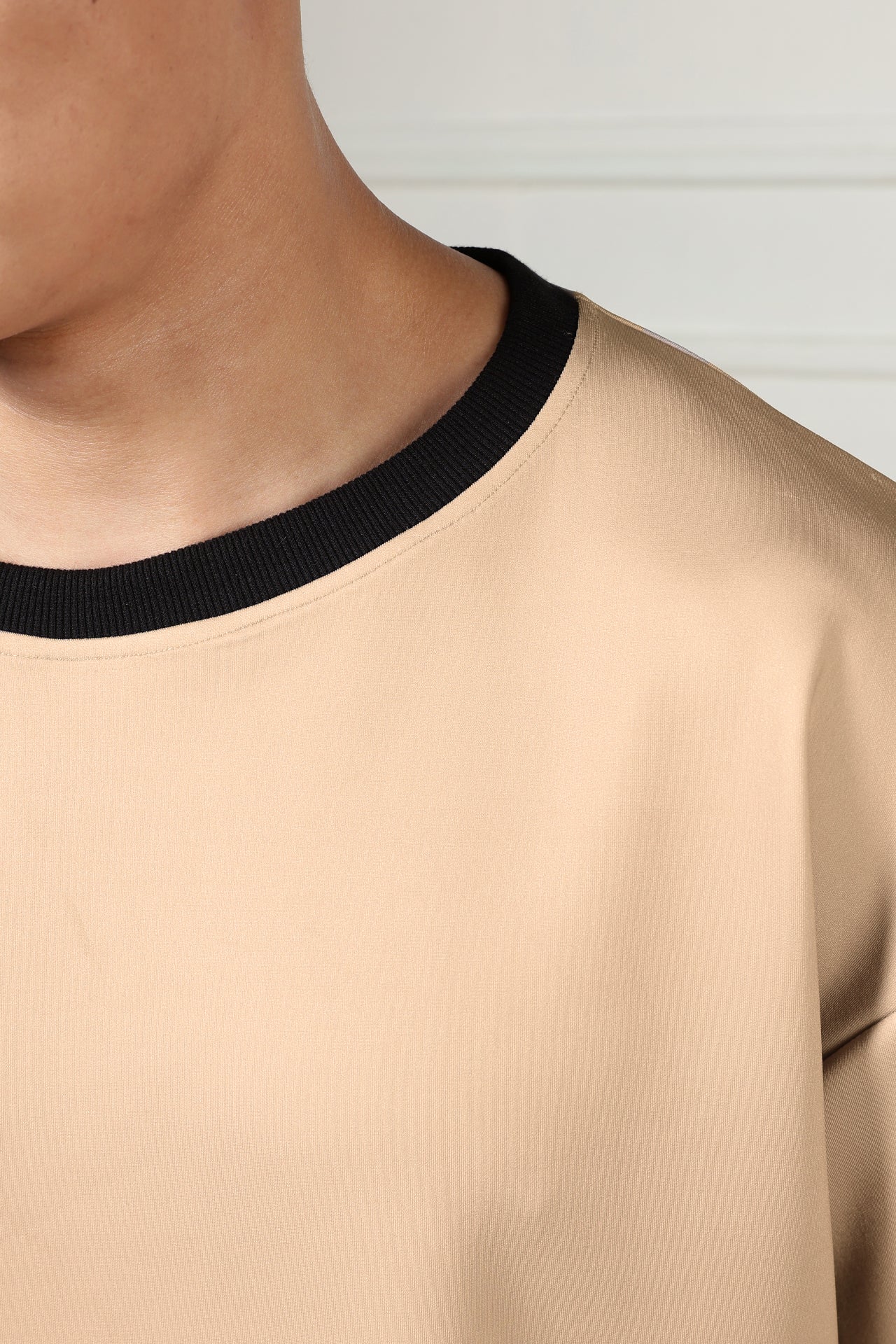 Pluto Neck Rib T-shirt