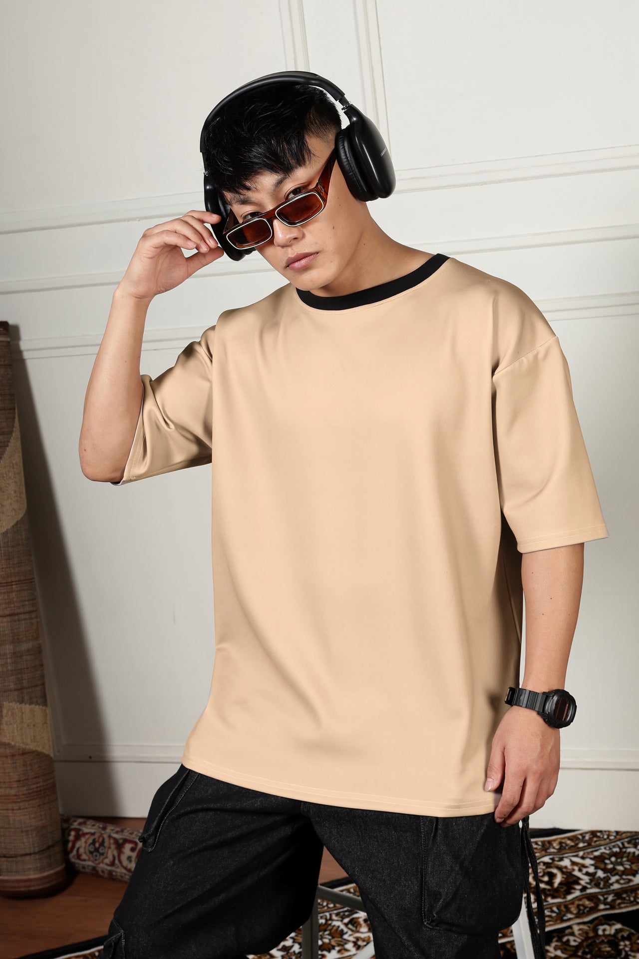 Pluto Neck Rib T-shirt