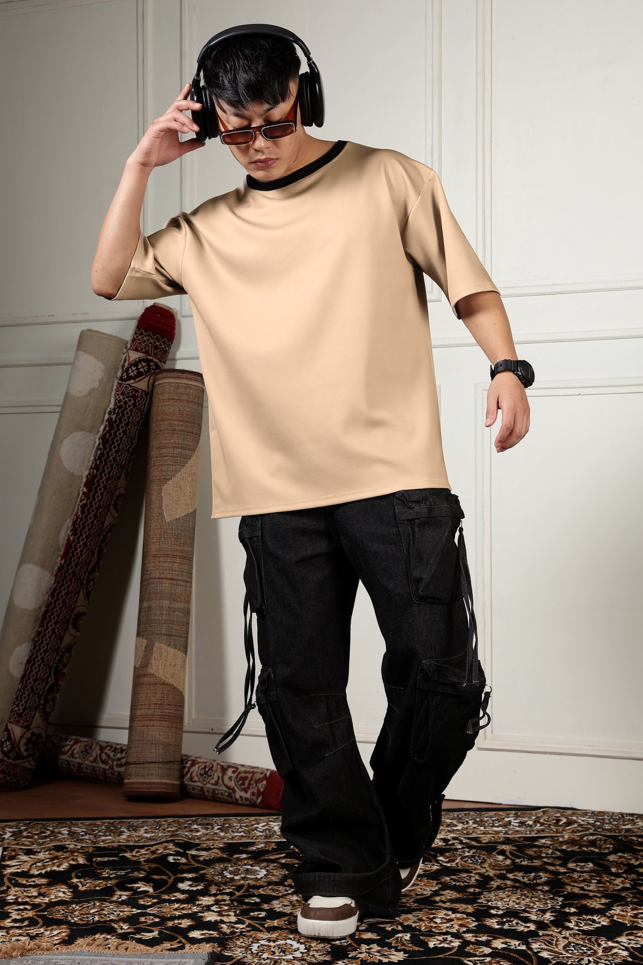 Pluto Neck Rib T-shirt