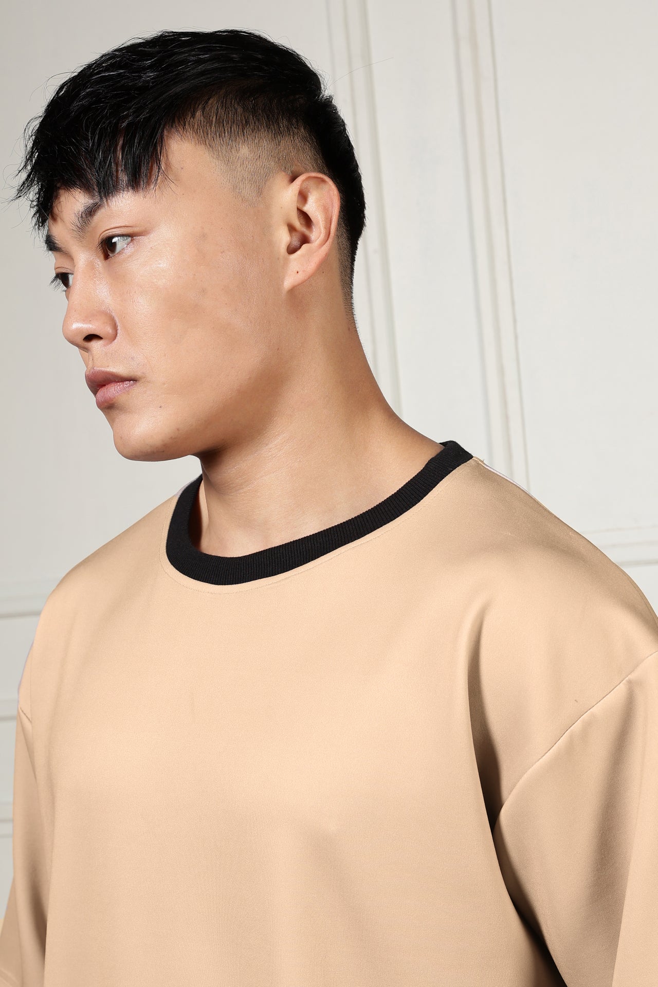 Pluto Neck Rib T-shirt