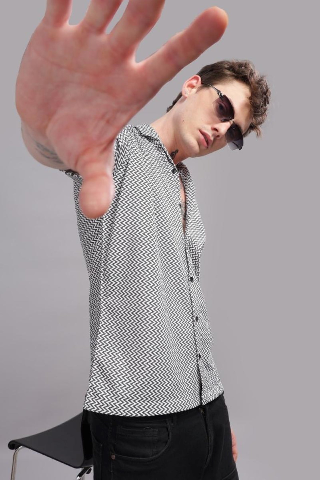 Chevron Zigzag Shirt