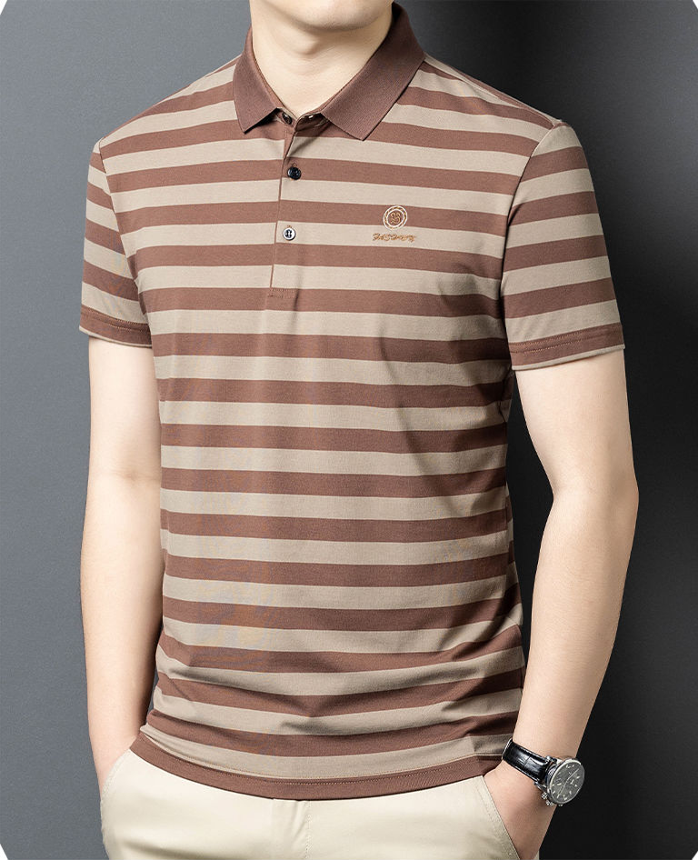 O'LYN FALCON POLO COTTON BLEND MEN T-SHIRT